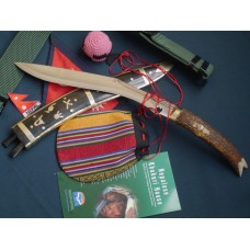 Dhankute Black Horn Sheath in Antler Handle Dhankute Black Horn Sheath in Antler Handle